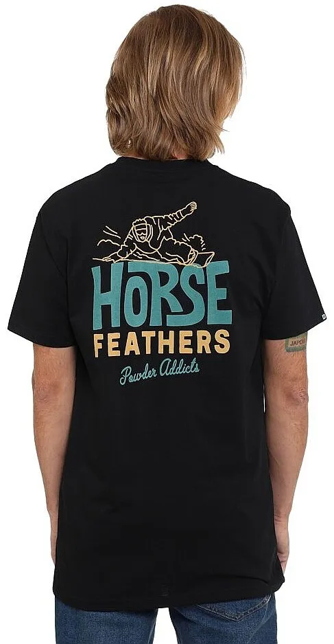 T-Shirt Horsefeathers Joyride - Black - men´s