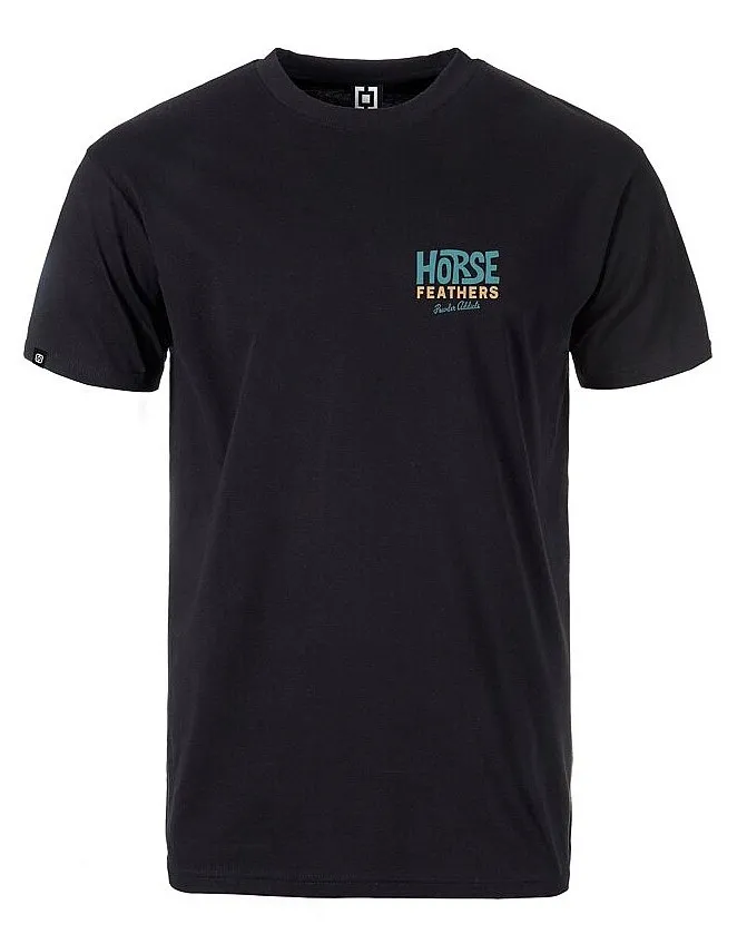 T-Shirt Horsefeathers Joyride - Black - men´s