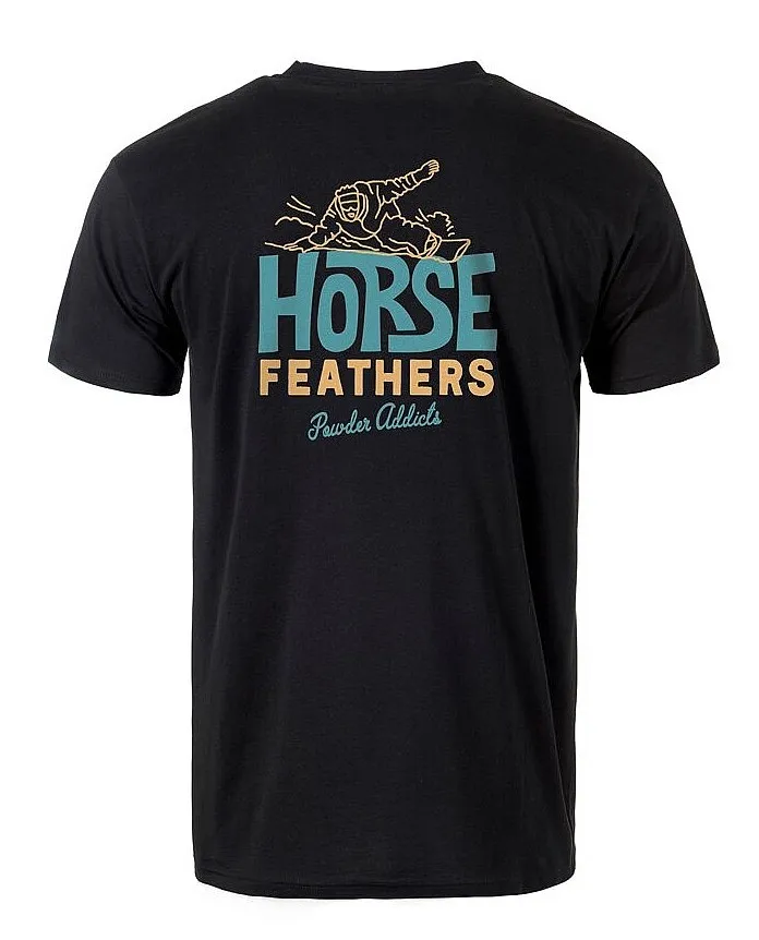 T-Shirt Horsefeathers Joyride - Black - men´s