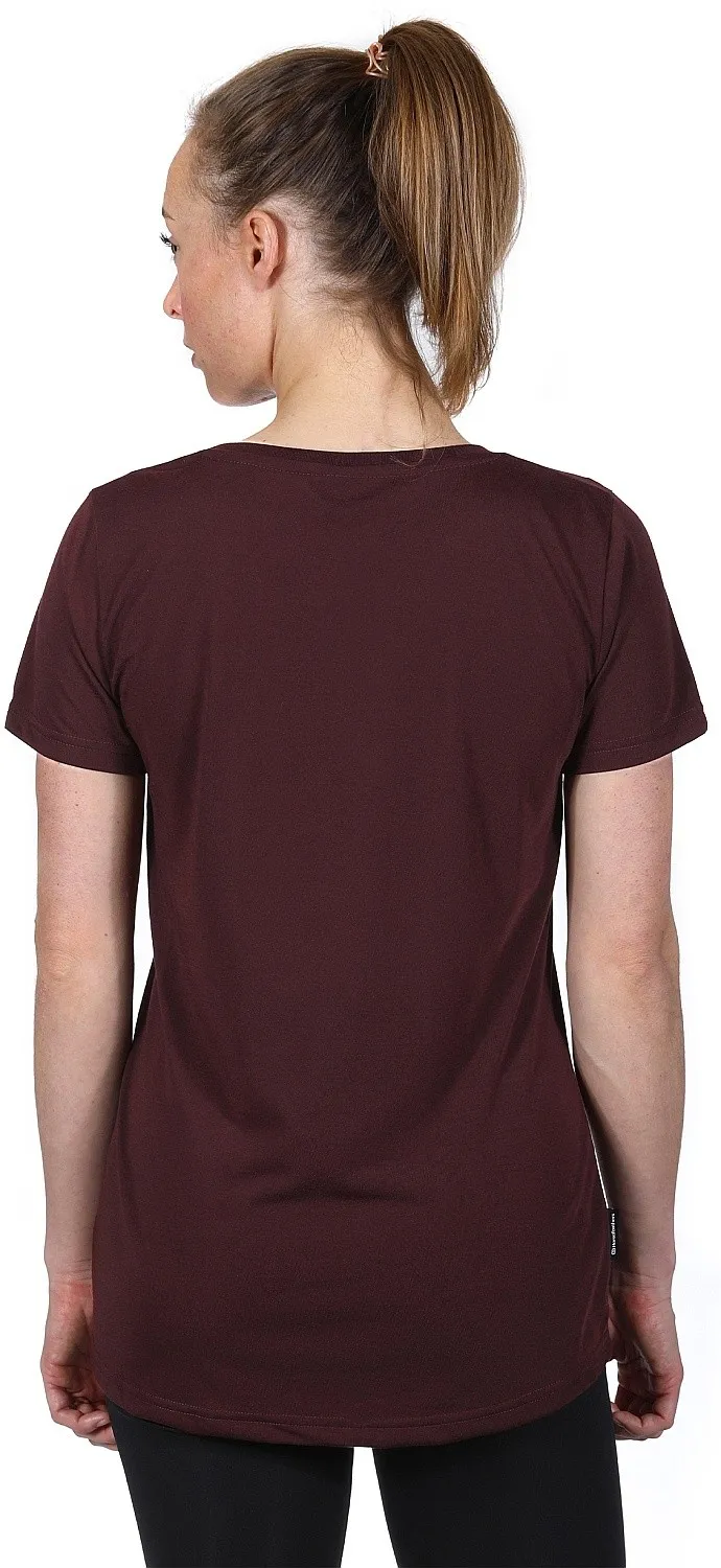 T-Shirt Horsefeathers Leila - Burgundy - women´s