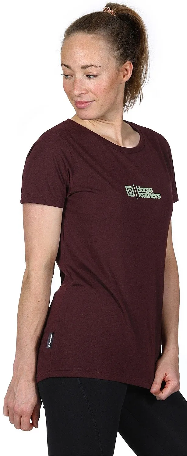 T-Shirt Horsefeathers Leila - Burgundy - women´s