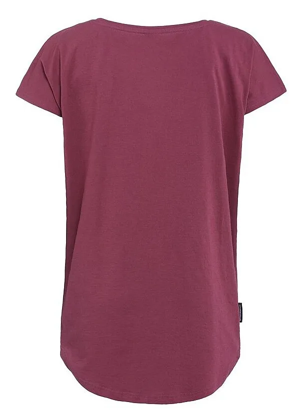 T-Shirt Horsefeathers Lusha - Maroon - women´s