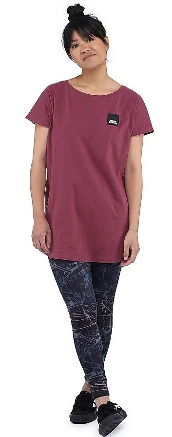 T-Shirt Horsefeathers Lusha - Maroon - women´s