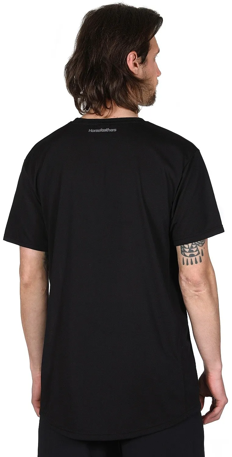 T-Shirt Horsefeathers Spike - Black - men´s