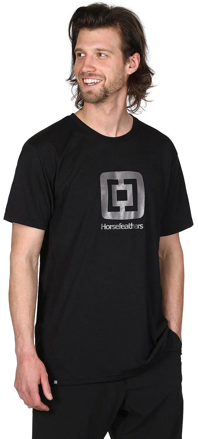 T-Shirt Horsefeathers Spike - Black - men´s