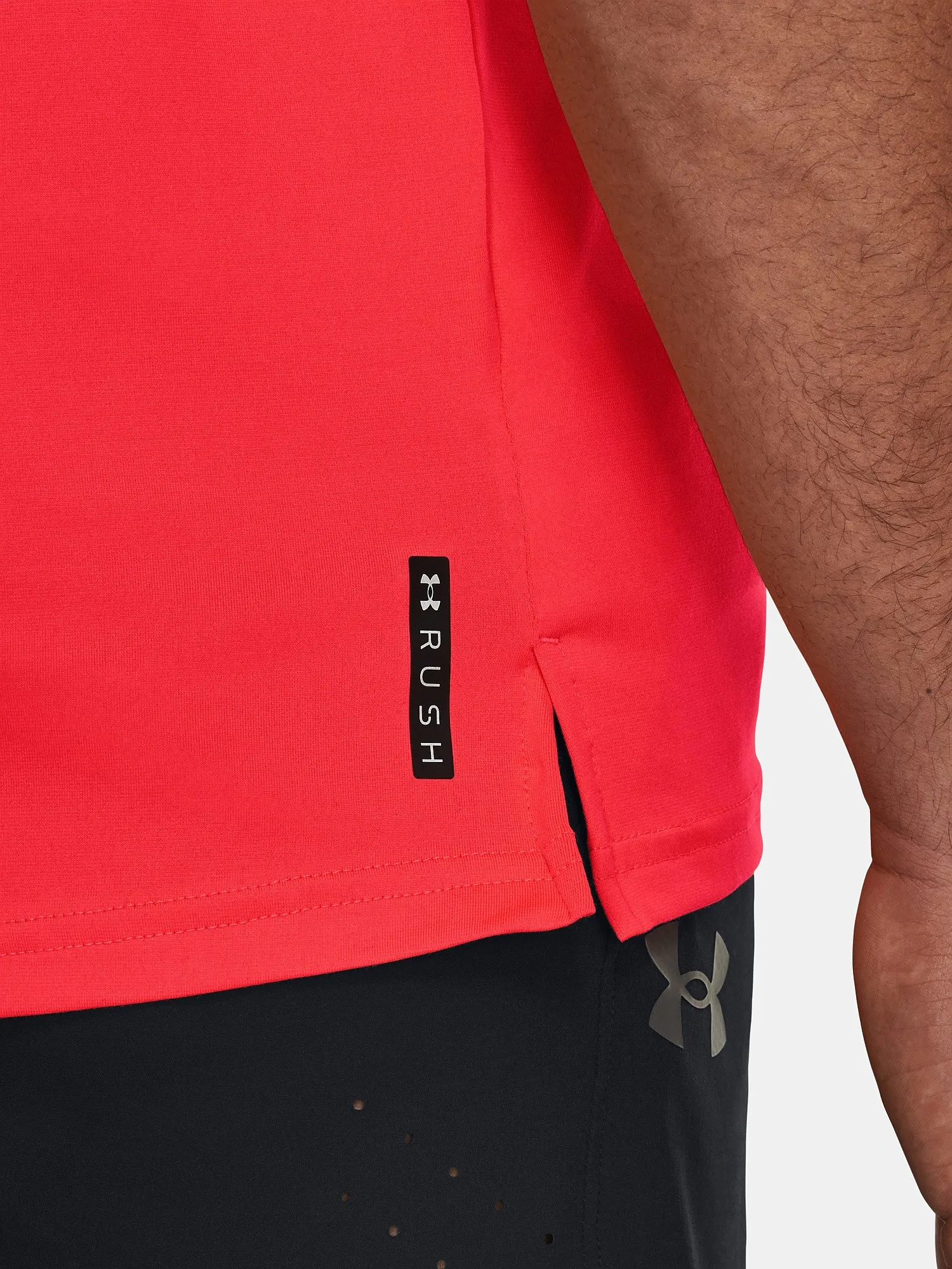 T-Shirt Under Armour Rush Energy - Beta/Black - men´s