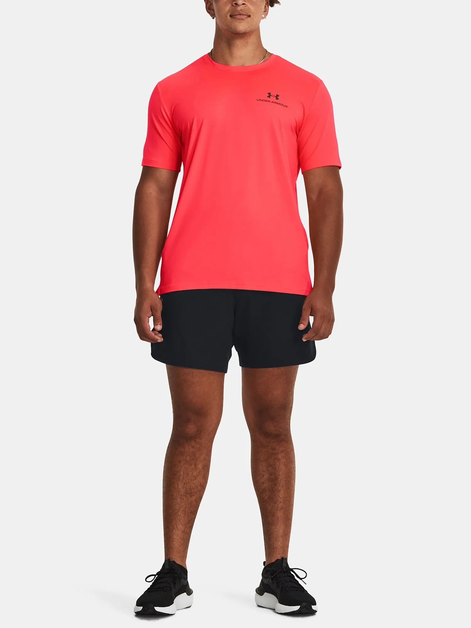 T-Shirt Under Armour Rush Energy - Beta/Black - men´s