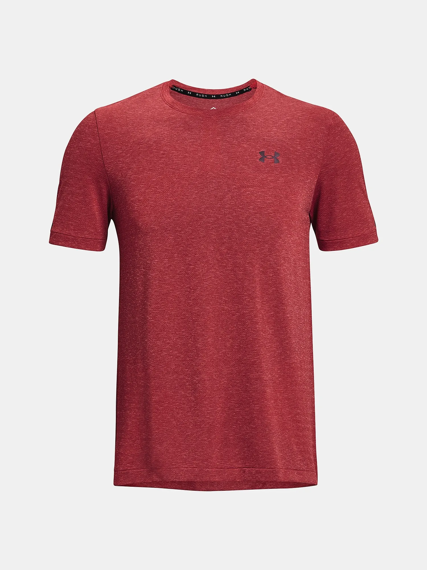 T-Shirt Under Armour Rush Seamless GeoSport - Radio Red - men´s