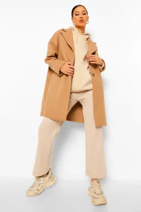 Tailored Wool Look Coat