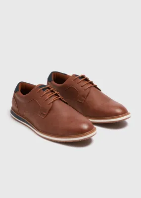 Tan Derby Shoes