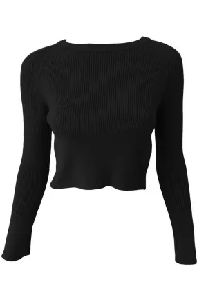 Taylor Knit Top - Black