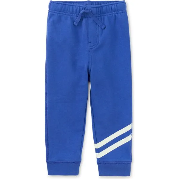 Tea Collection Speedy Striped Baby Joggers, Majorelle Blue