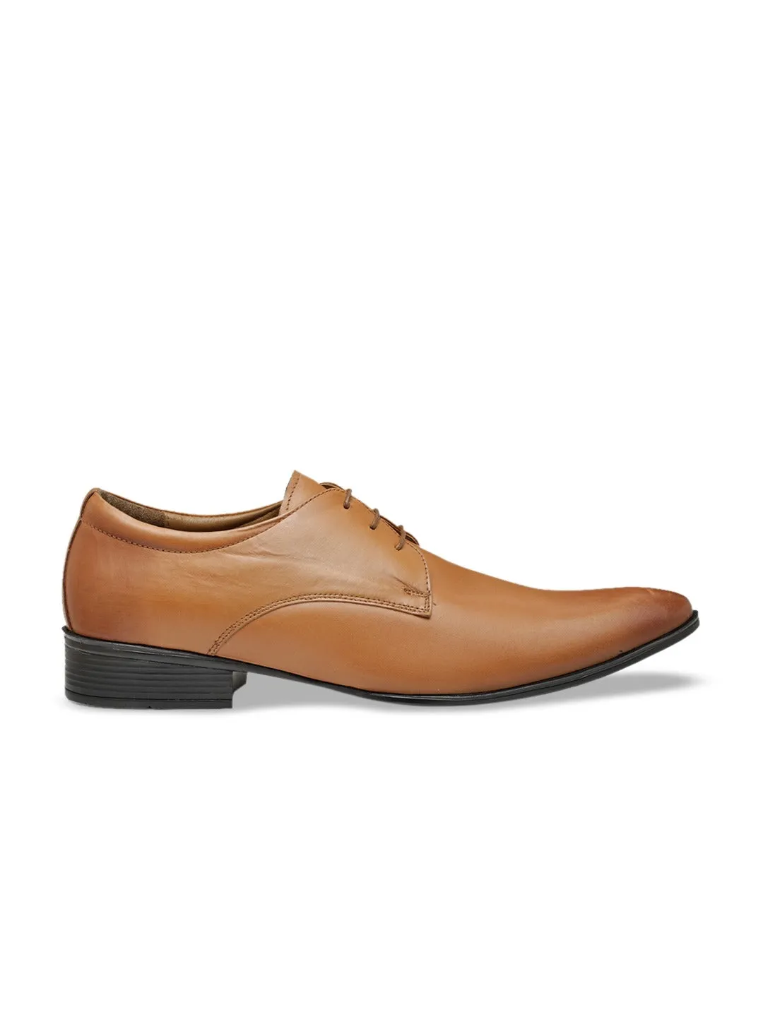 Teakwood Leather Tan Formal Shoes