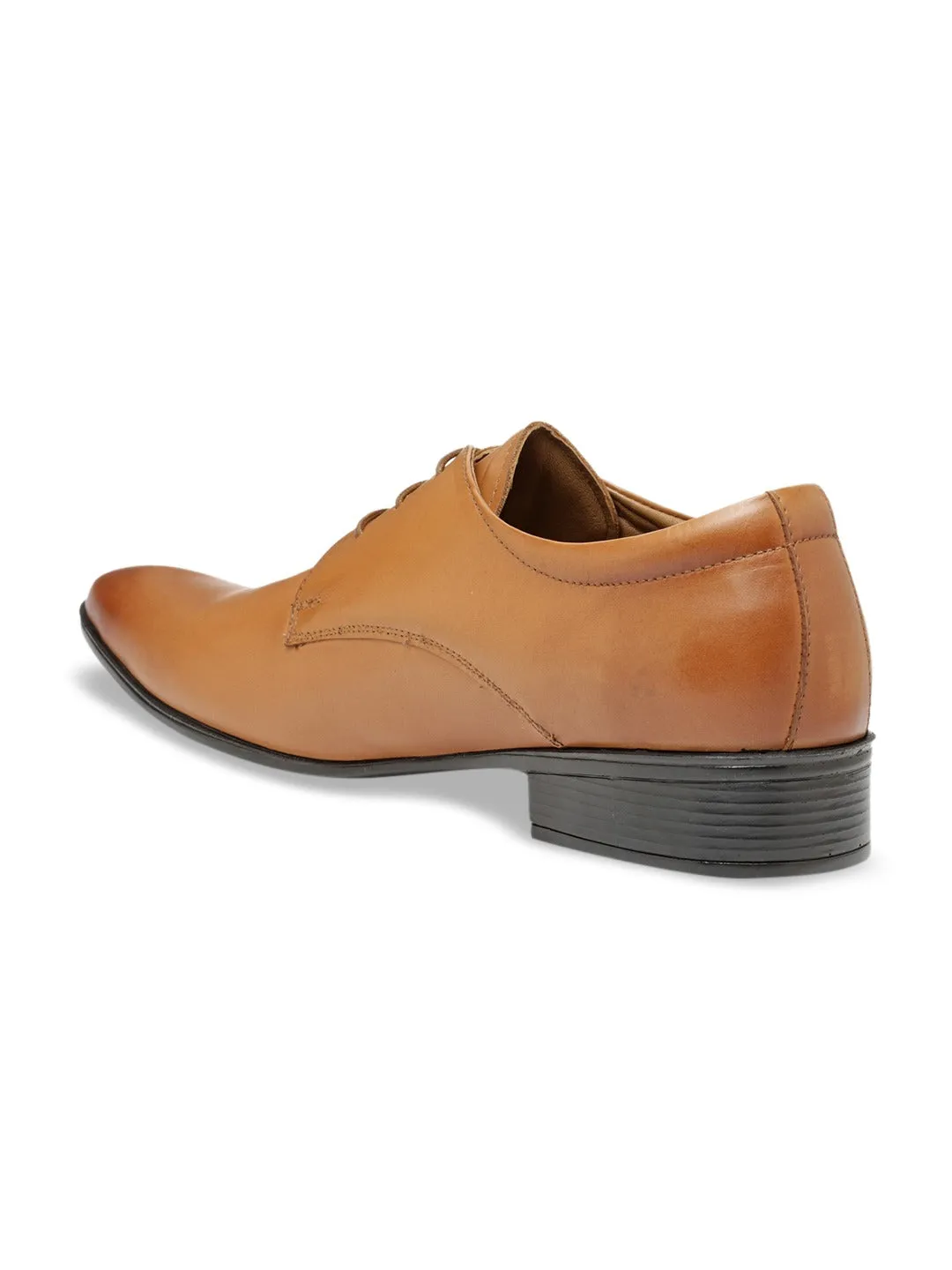 Teakwood Leather Tan Formal Shoes