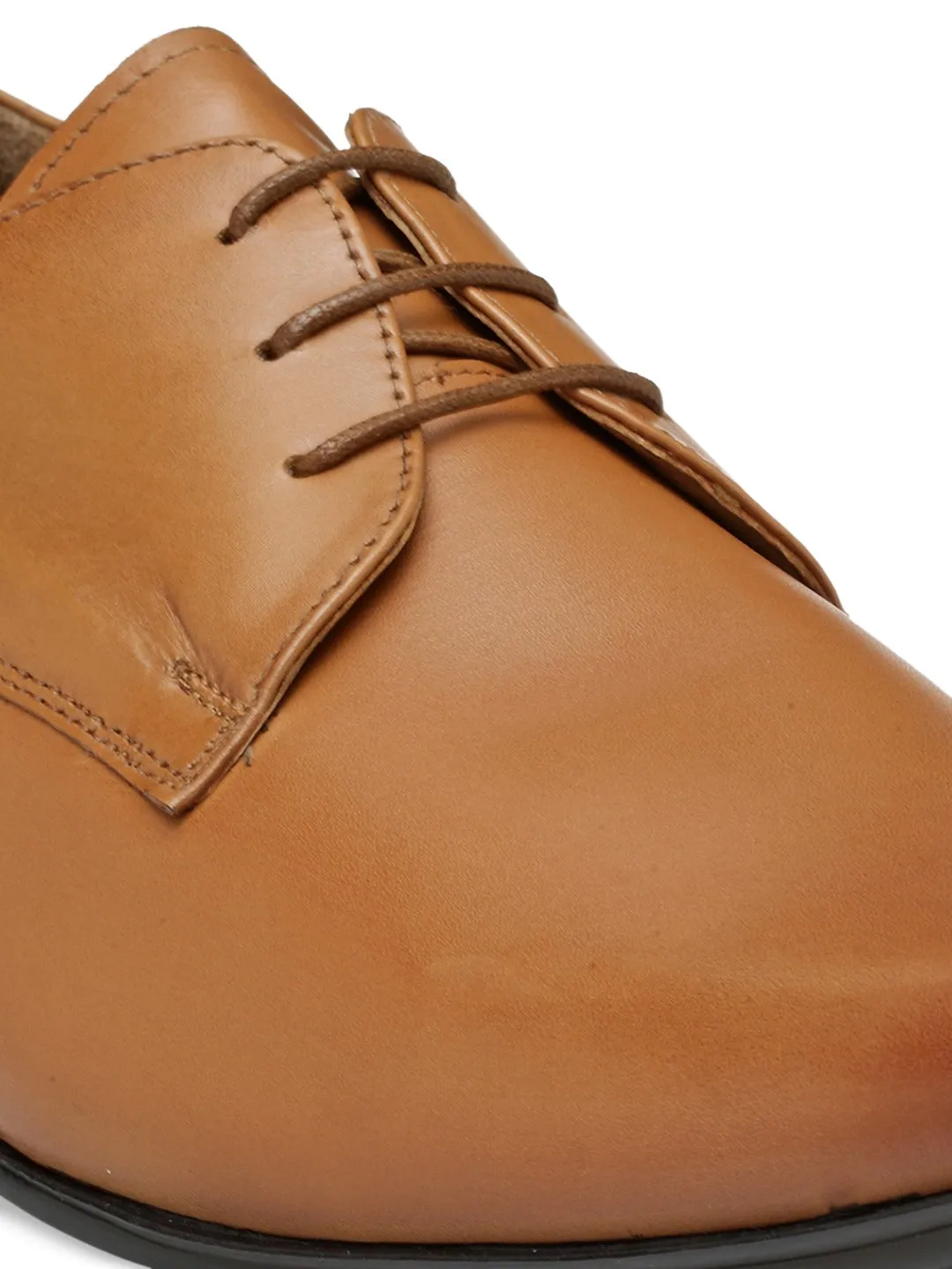 Teakwood Leather Tan Formal Shoes