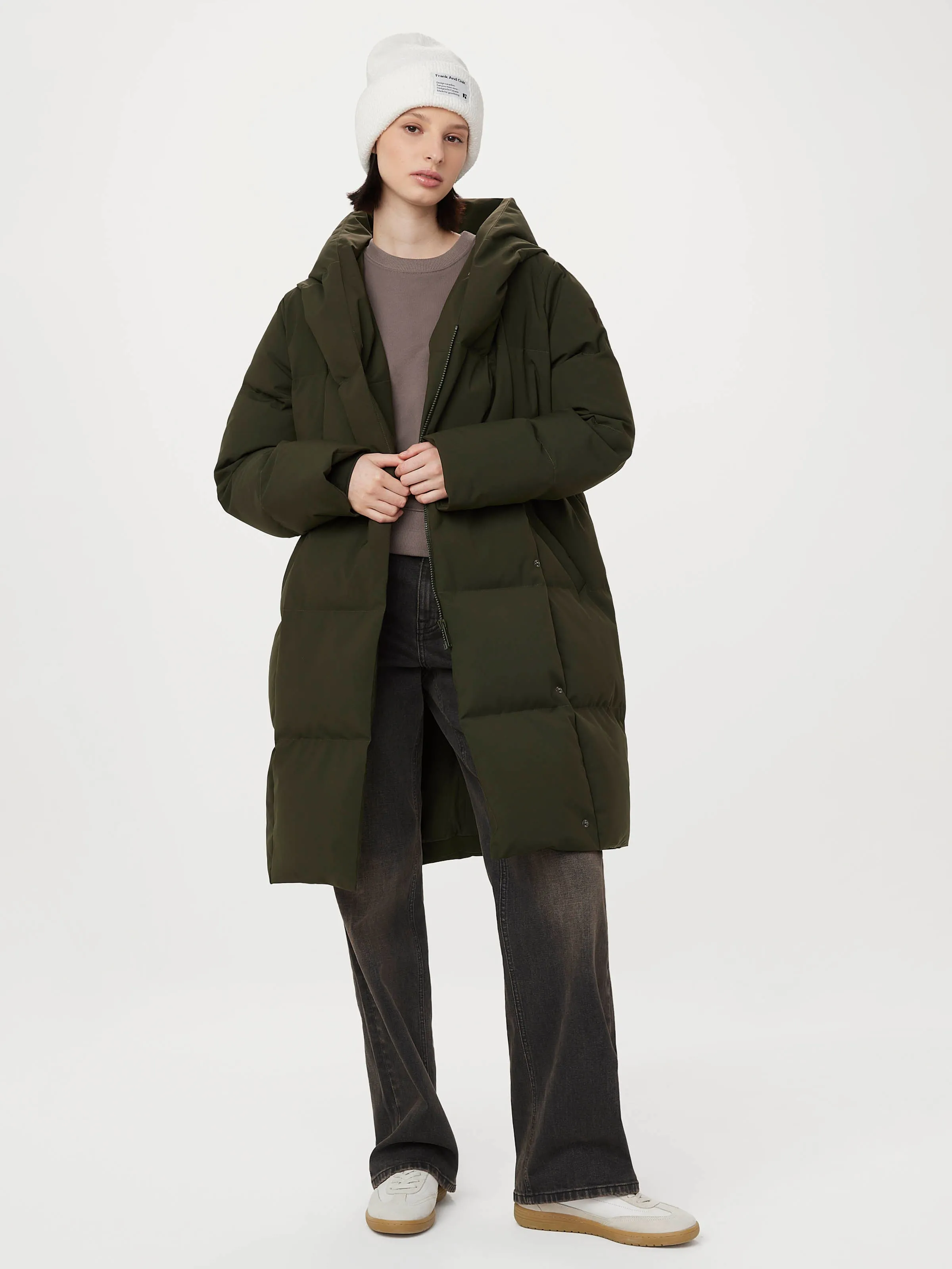 The Hygge Puffer Coat in Rosin