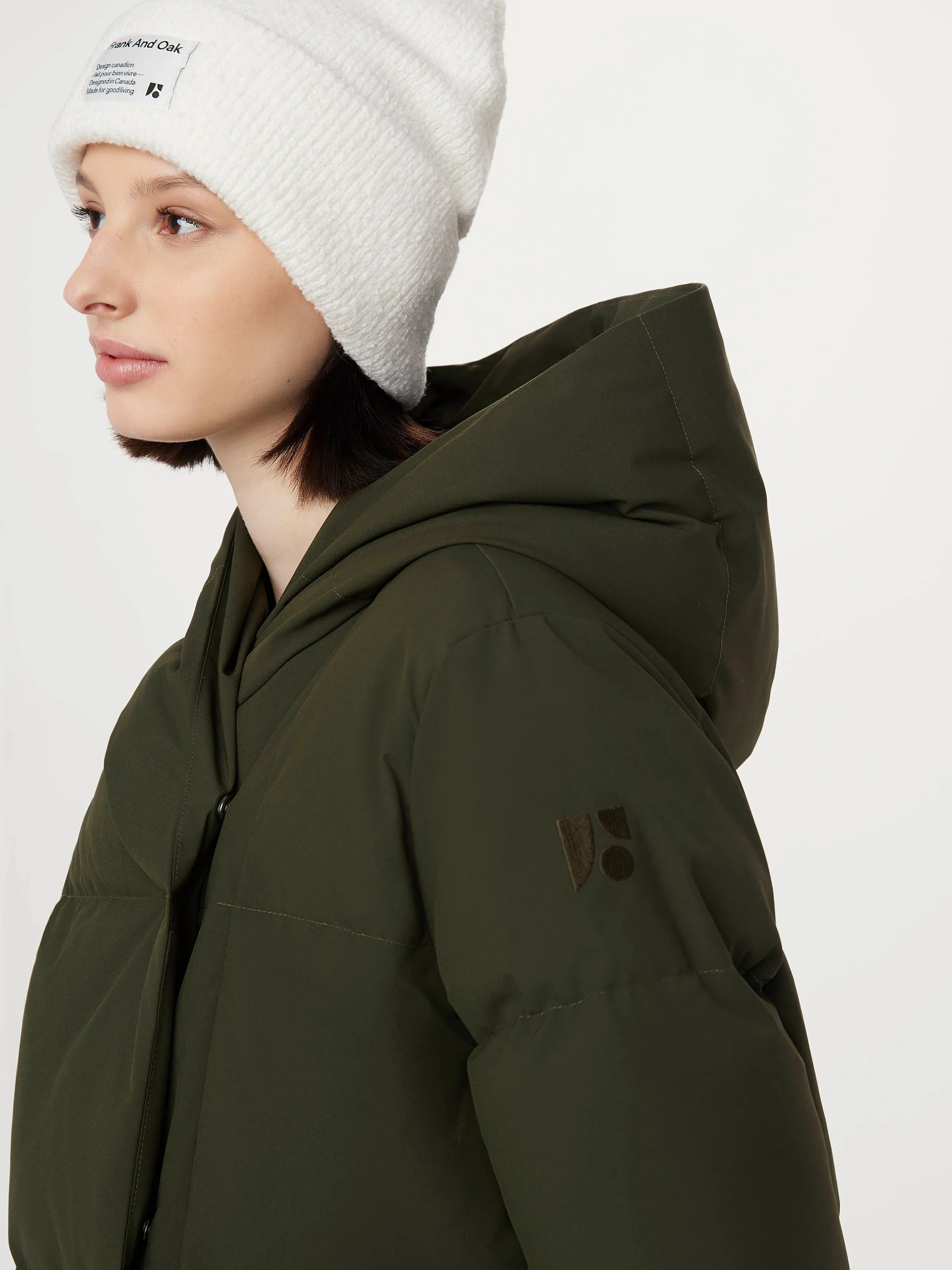 The Hygge Puffer Coat in Rosin