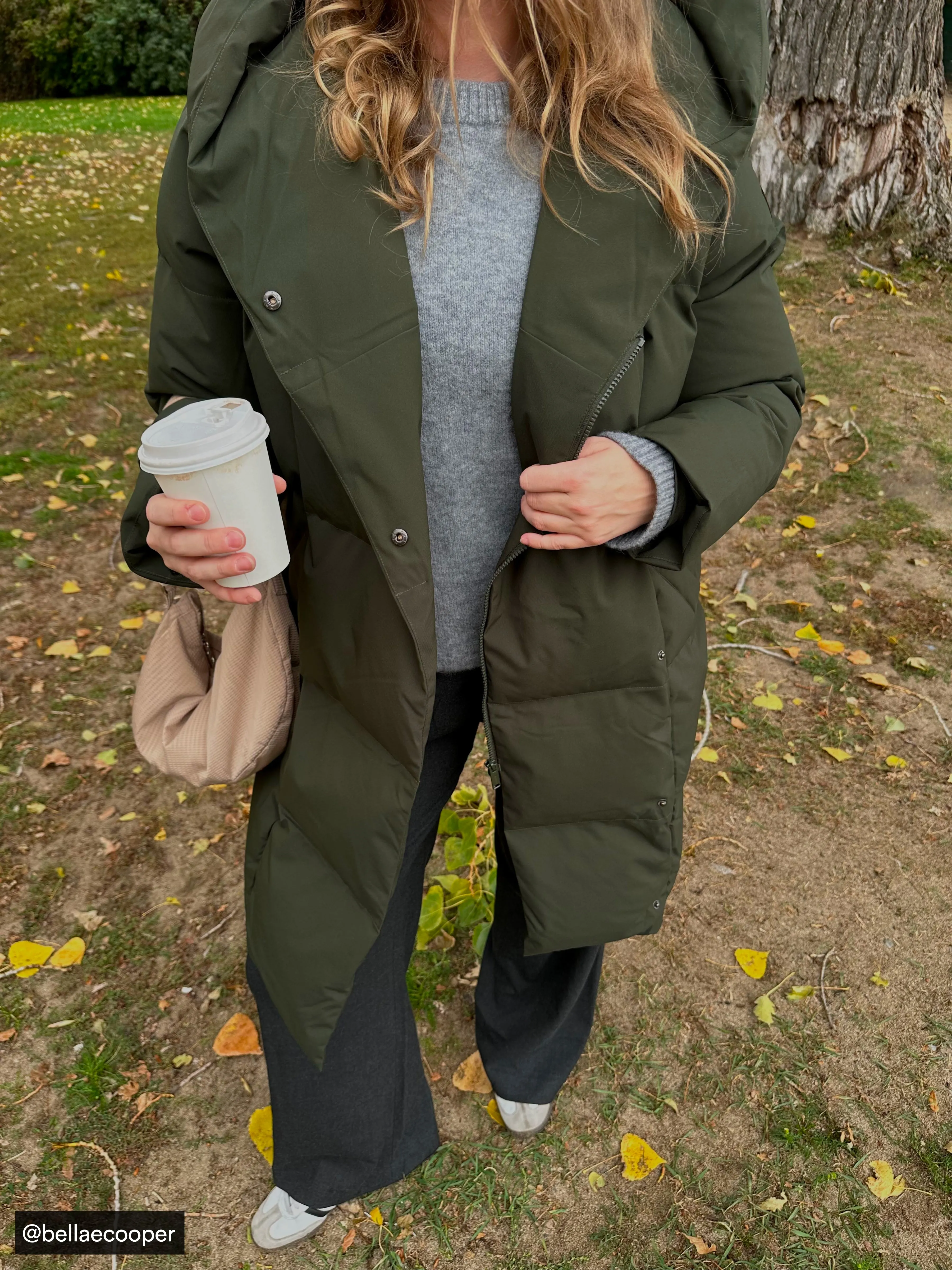 The Hygge Puffer Coat in Rosin