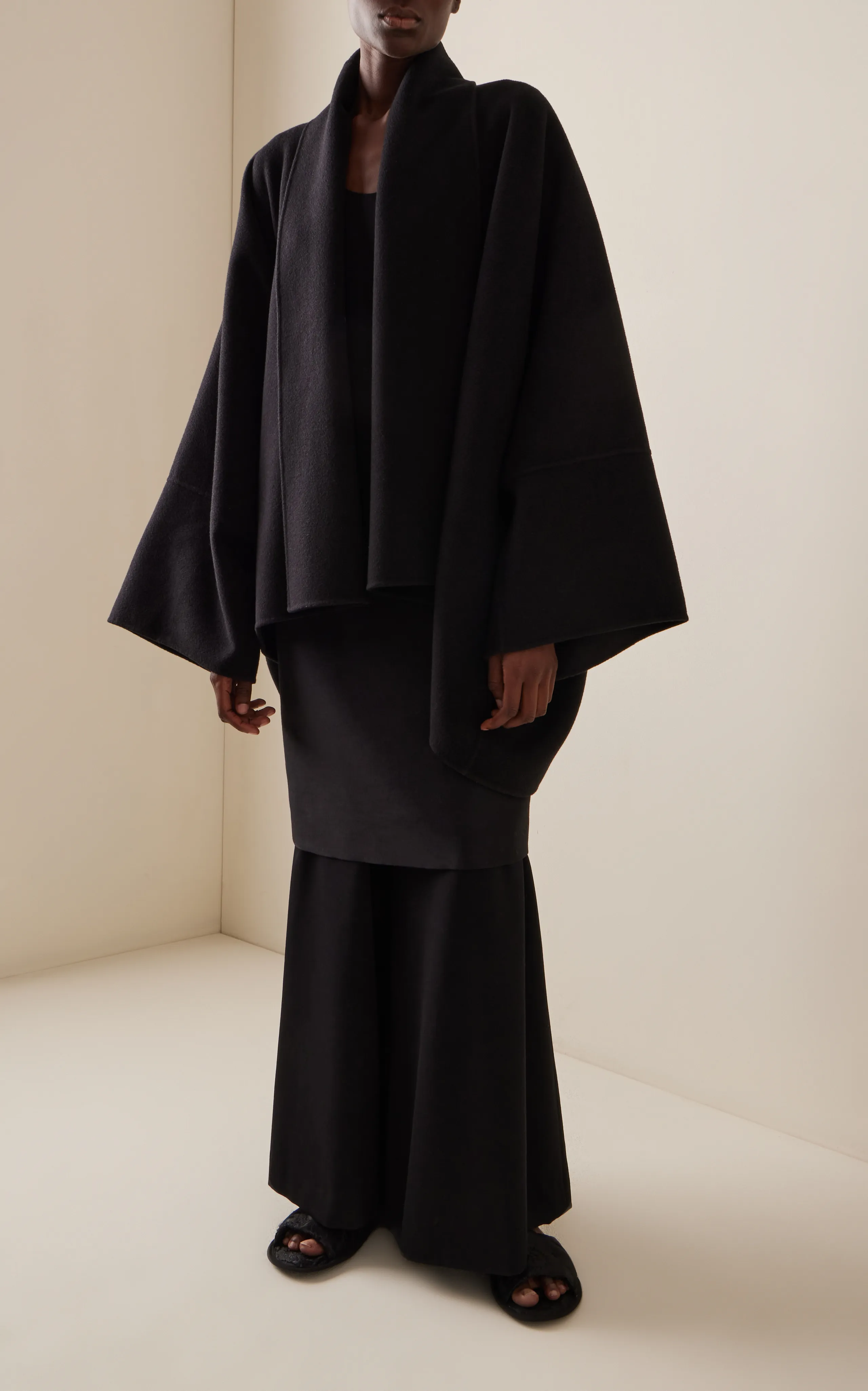 The Row Mavis Oversized Cashmere Cloak Coat