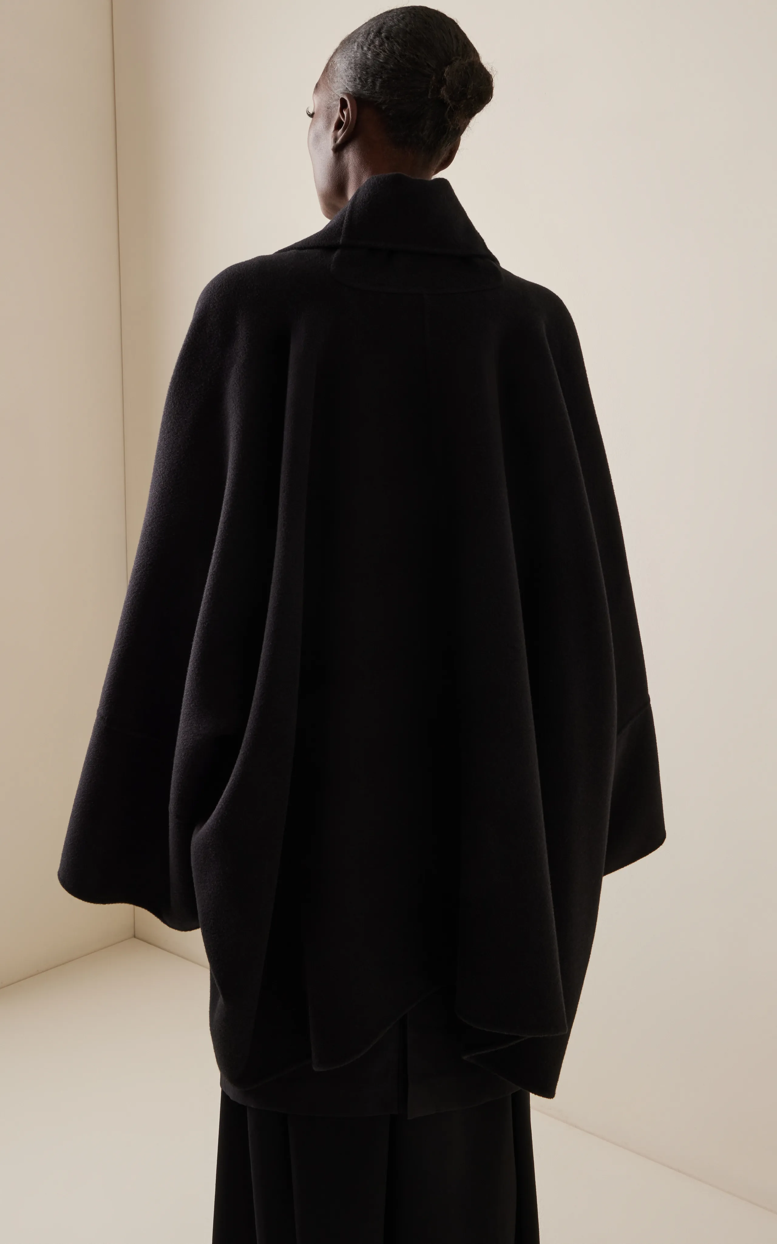 The Row Mavis Oversized Cashmere Cloak Coat