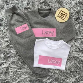 Three Piece Name Bar Tracksuit