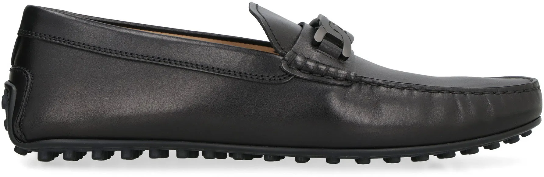 Black Leather Loafers for Men - Stylish and Comfortable Moccasins