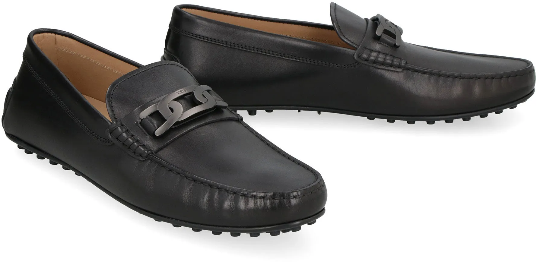 Black Leather Loafers for Men - Stylish and Comfortable Moccasins