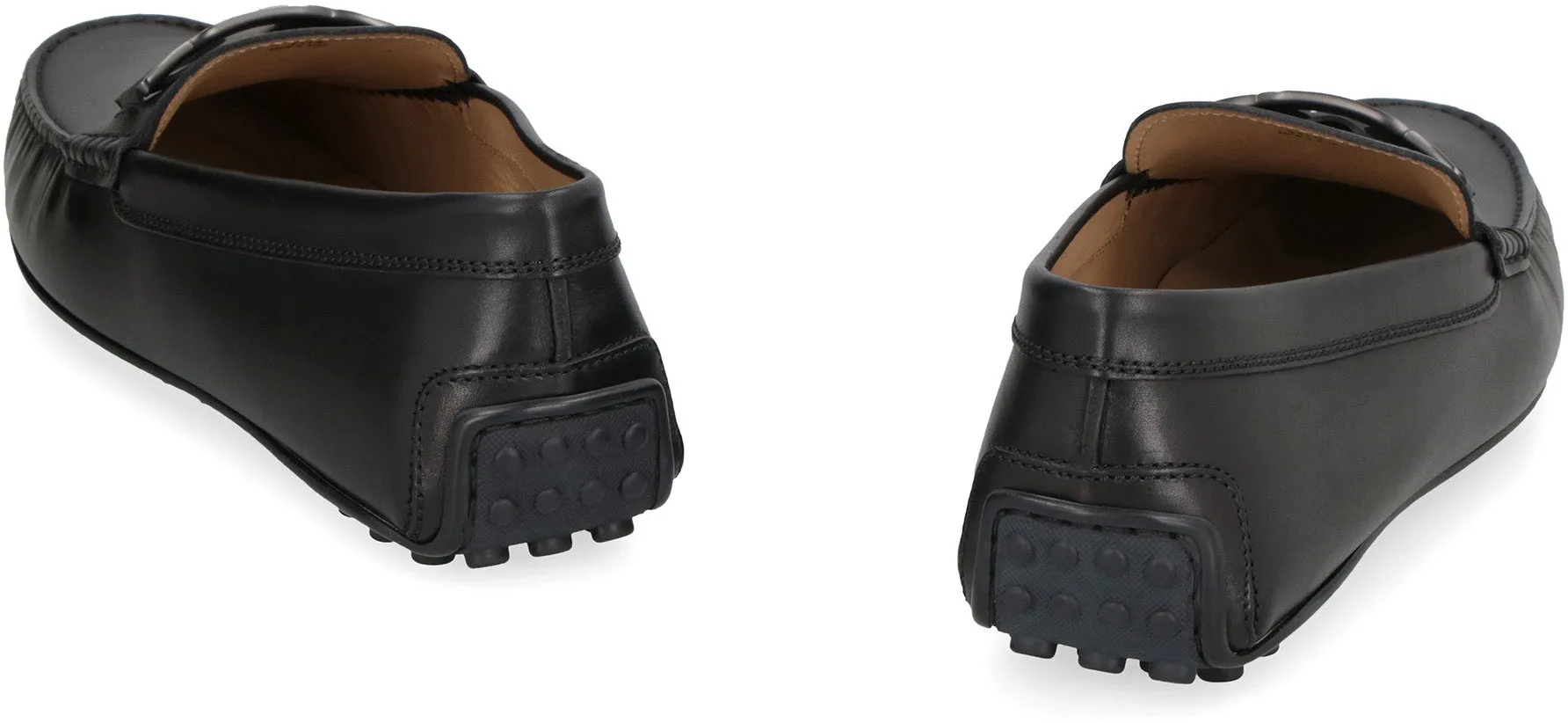 Black Leather Loafers for Men - Stylish and Comfortable Moccasins