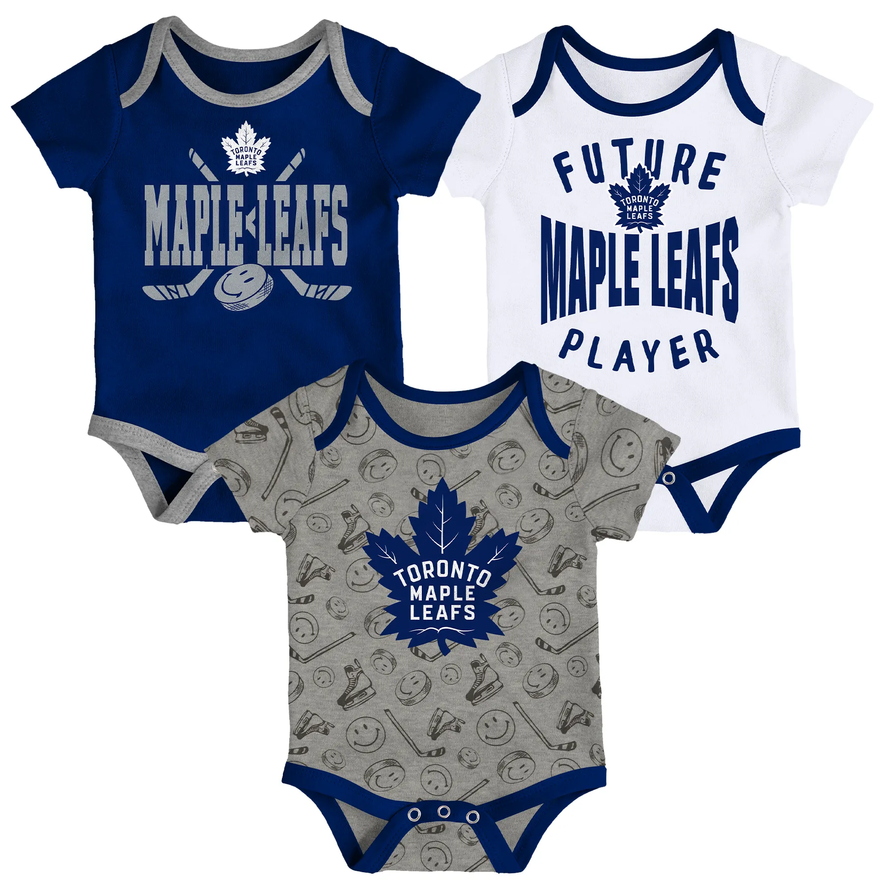 Toronto Maple Leafs Baby Onesie Set