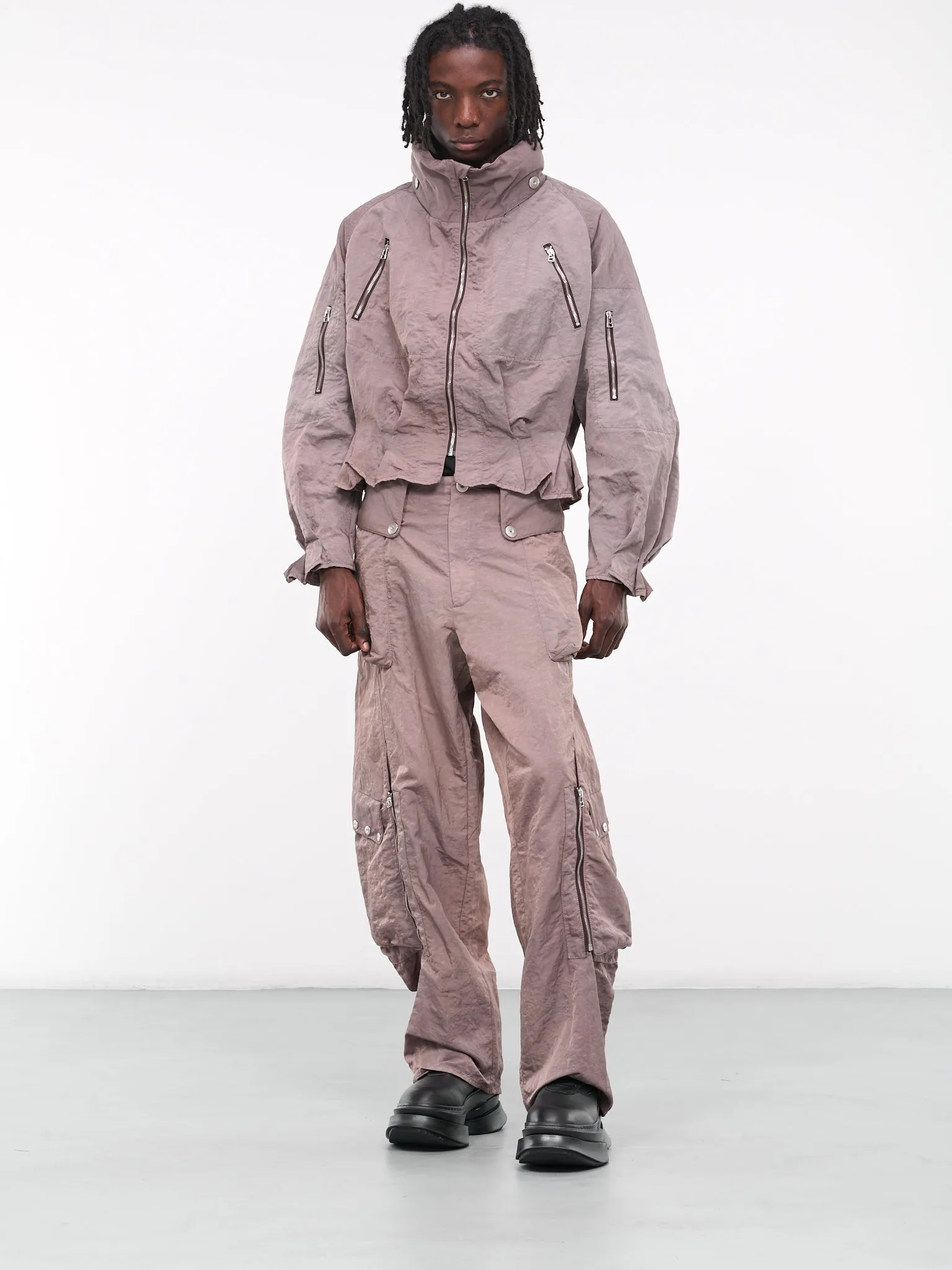 Totem Cargo Trousers (TRS-102-01-DYED-SMOKE)