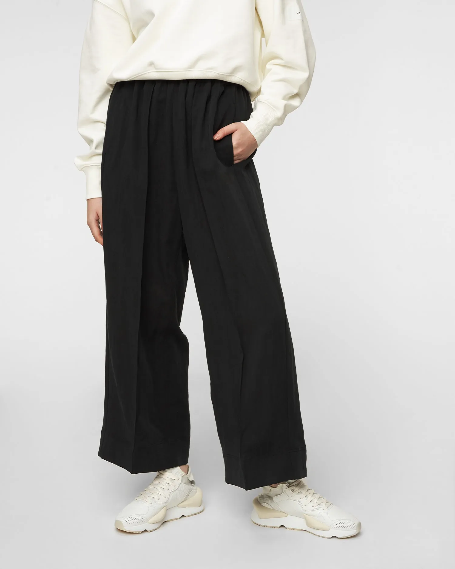 Trousers Y-3 UTLY W L PANT W H63070-black