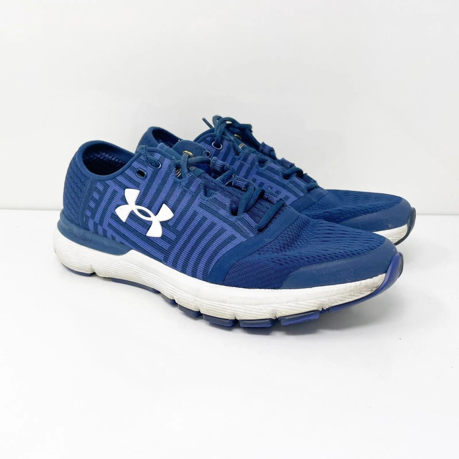 Under Armour Womens SF Gemini 3 1285481-997 Blue Running Shoes Sneakers Size 8