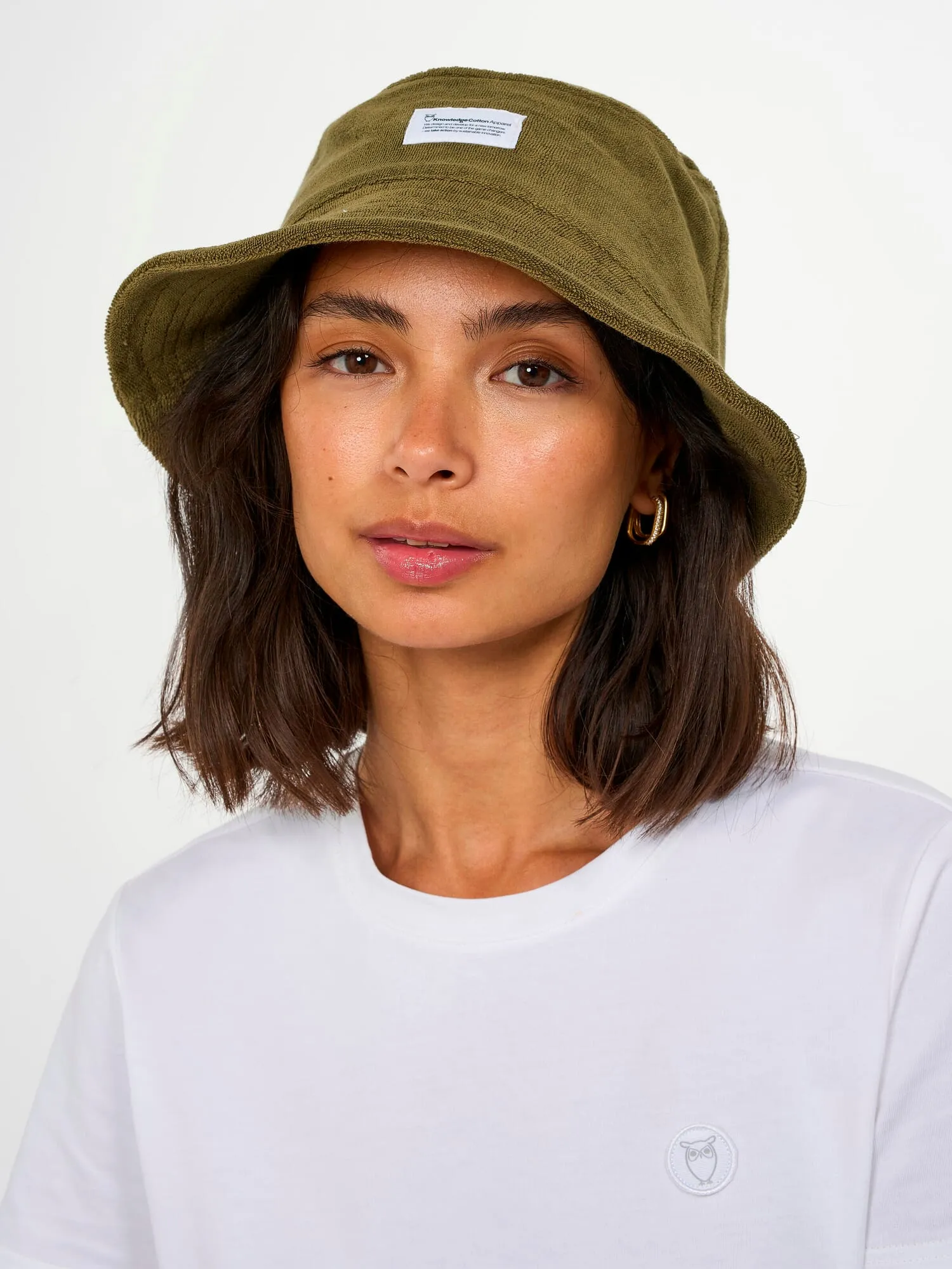 Unisex terry hat, Olive | Manufactum