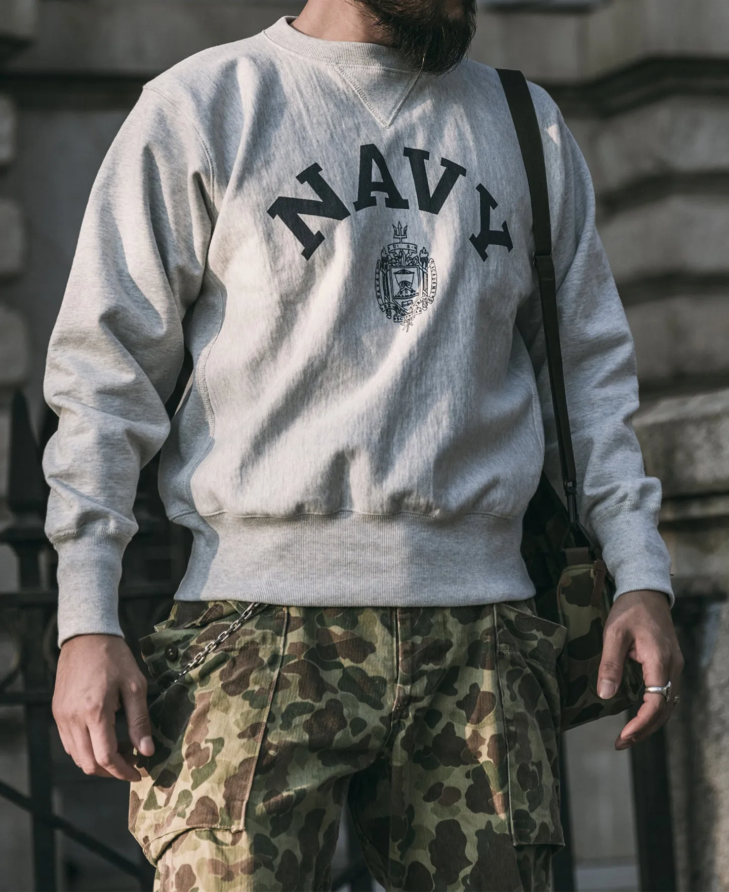 US Naval Academy Reverse Weave Sweatshirt