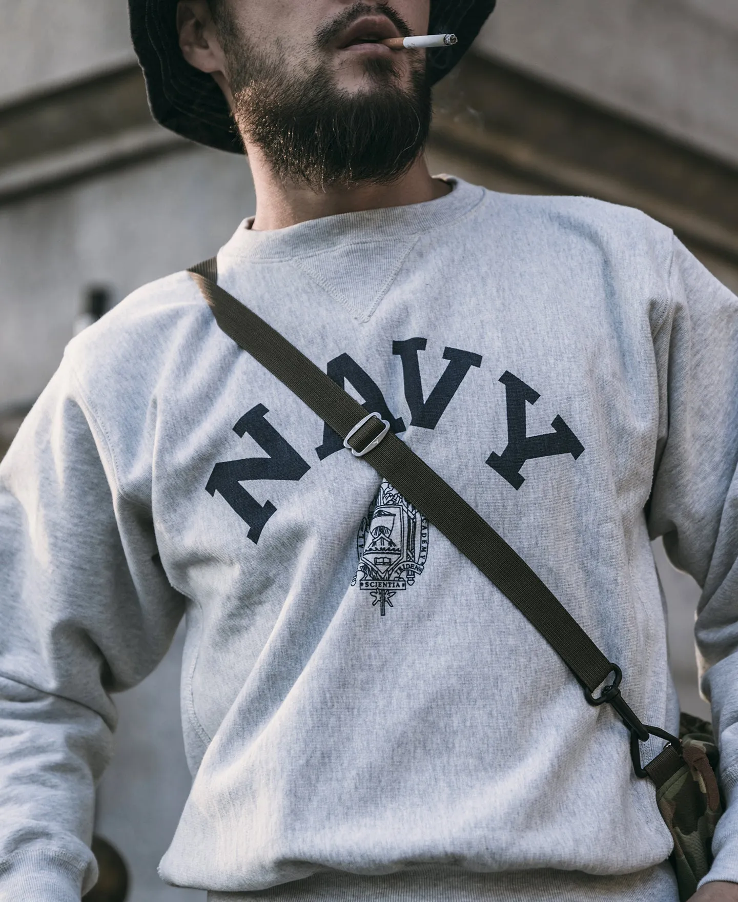 US Naval Academy Reverse Weave Sweatshirt