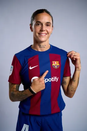 UWCL FC Barcelona Home Shirt 23/24 Player's Edition - Women - MARA LEN