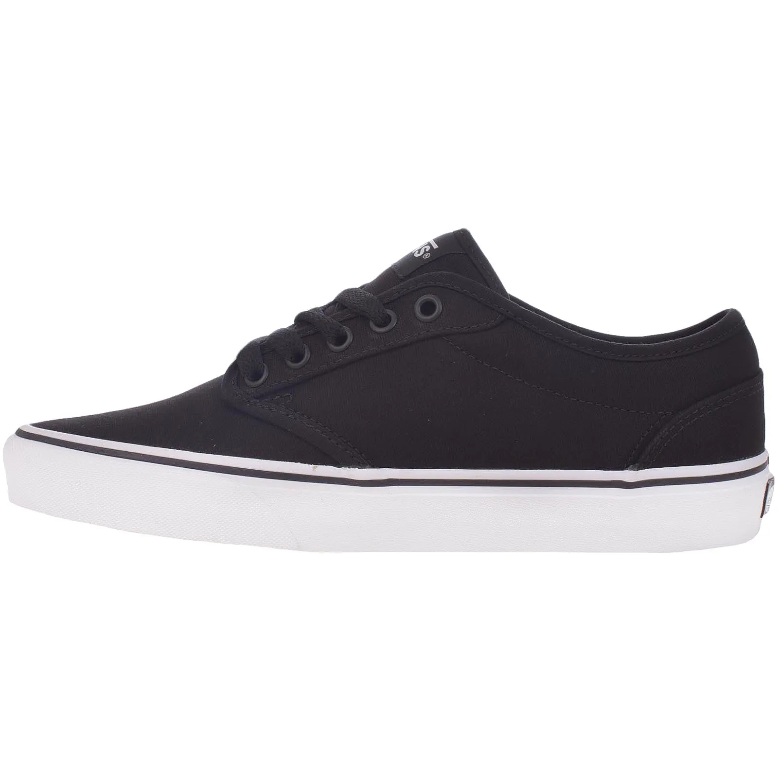 Vans Mens Atwood Canvas Trainers - Black/White