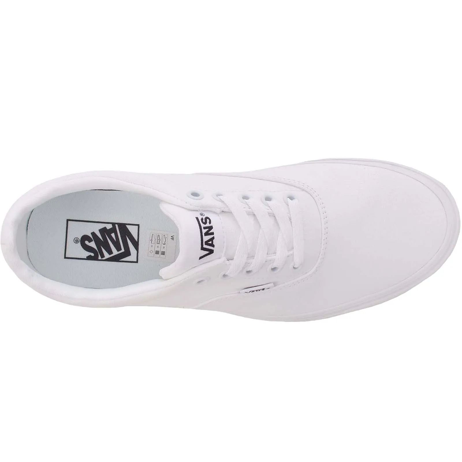 Vans Mens Doheny Canvas Trainers - Triple White