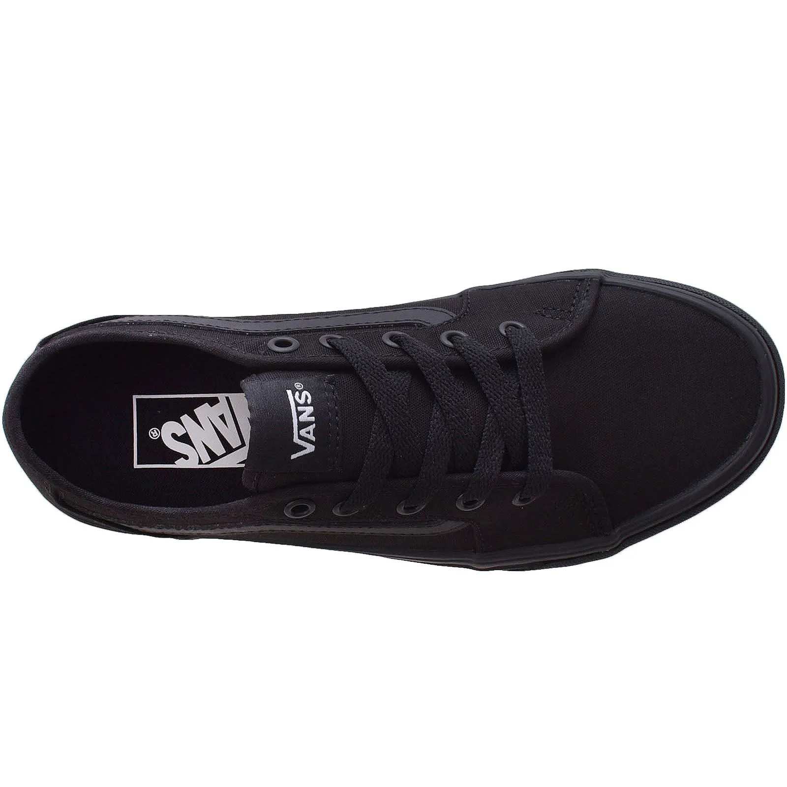 Vans Womens Filmore Decon Canvas Trainers - Black