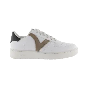 Victoria Shoes Madrid Contrast Faux Leather Trainers