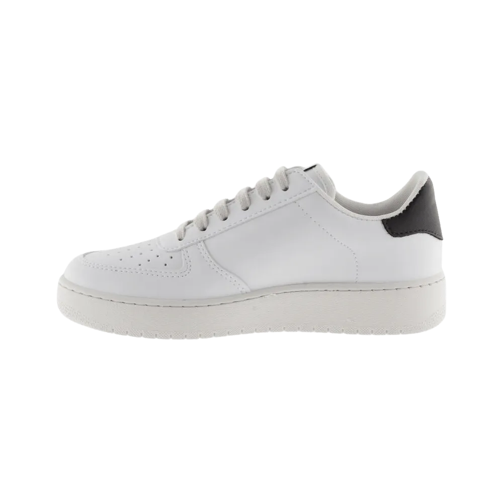 Victoria Shoes Madrid Contrast Faux Leather Trainers