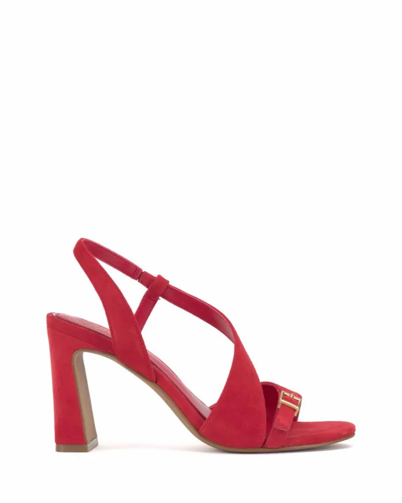 Vince Camuto Red True Suede Pumps