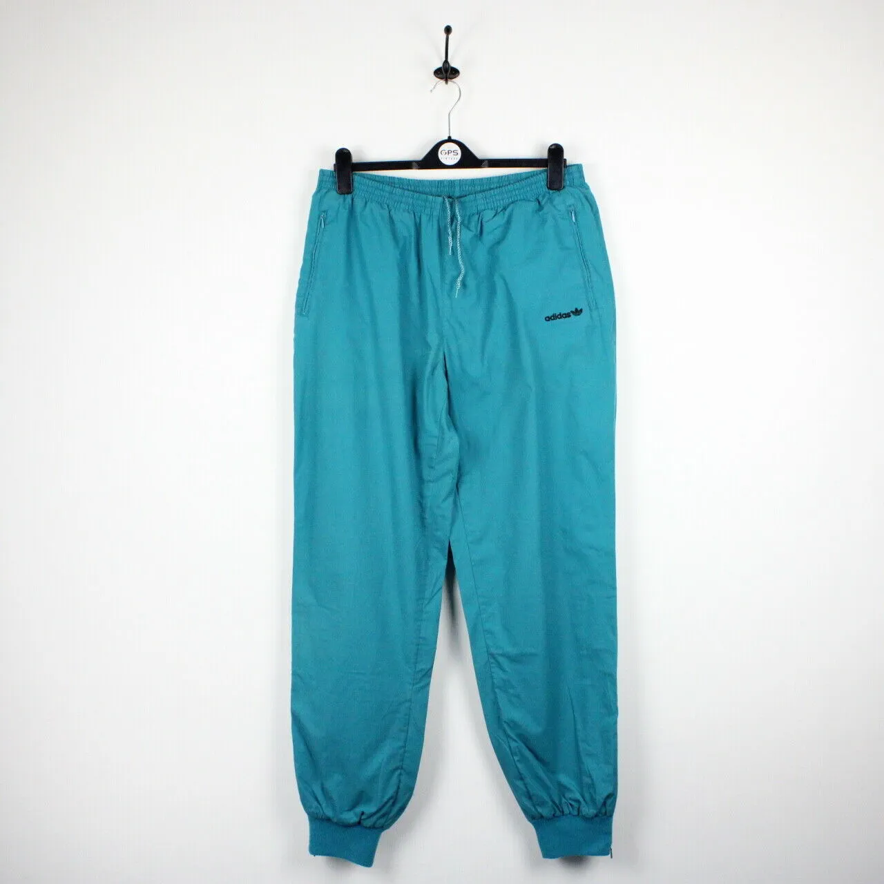 Vintage 80s ADIDAS Joggers Green | Medium