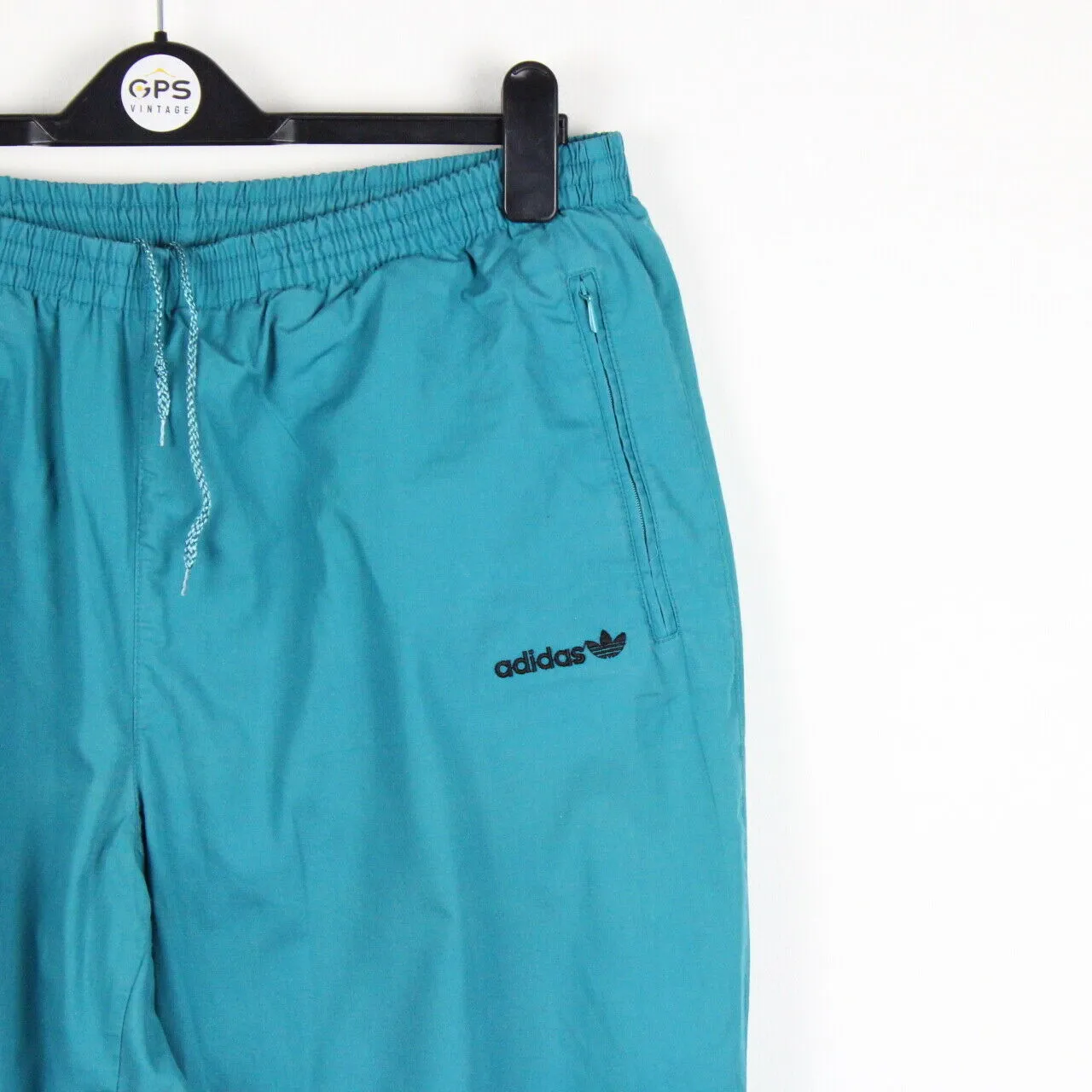 Vintage 80s ADIDAS Joggers Green | Medium