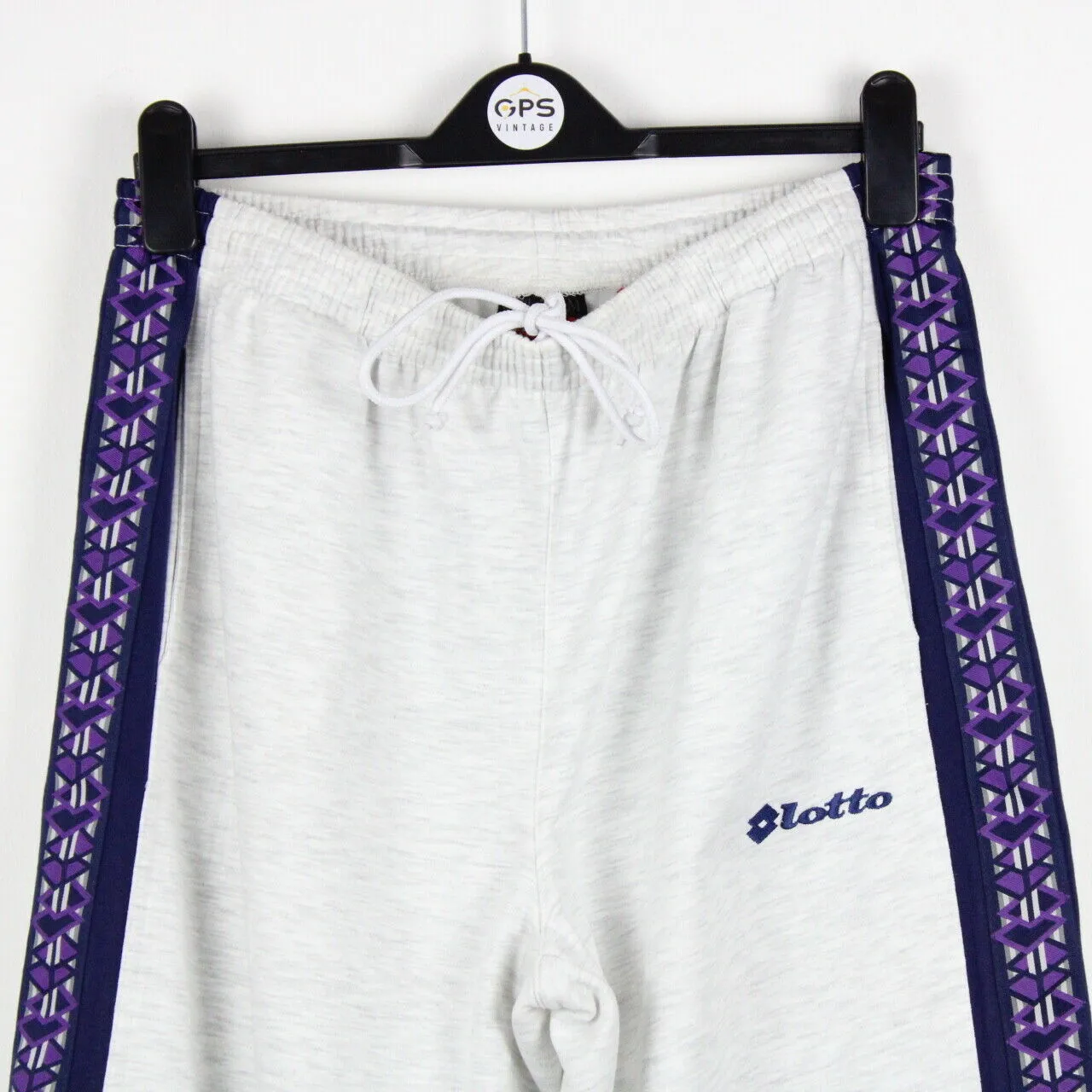 Vintage 90s LOTTO Joggers Grey | Medium