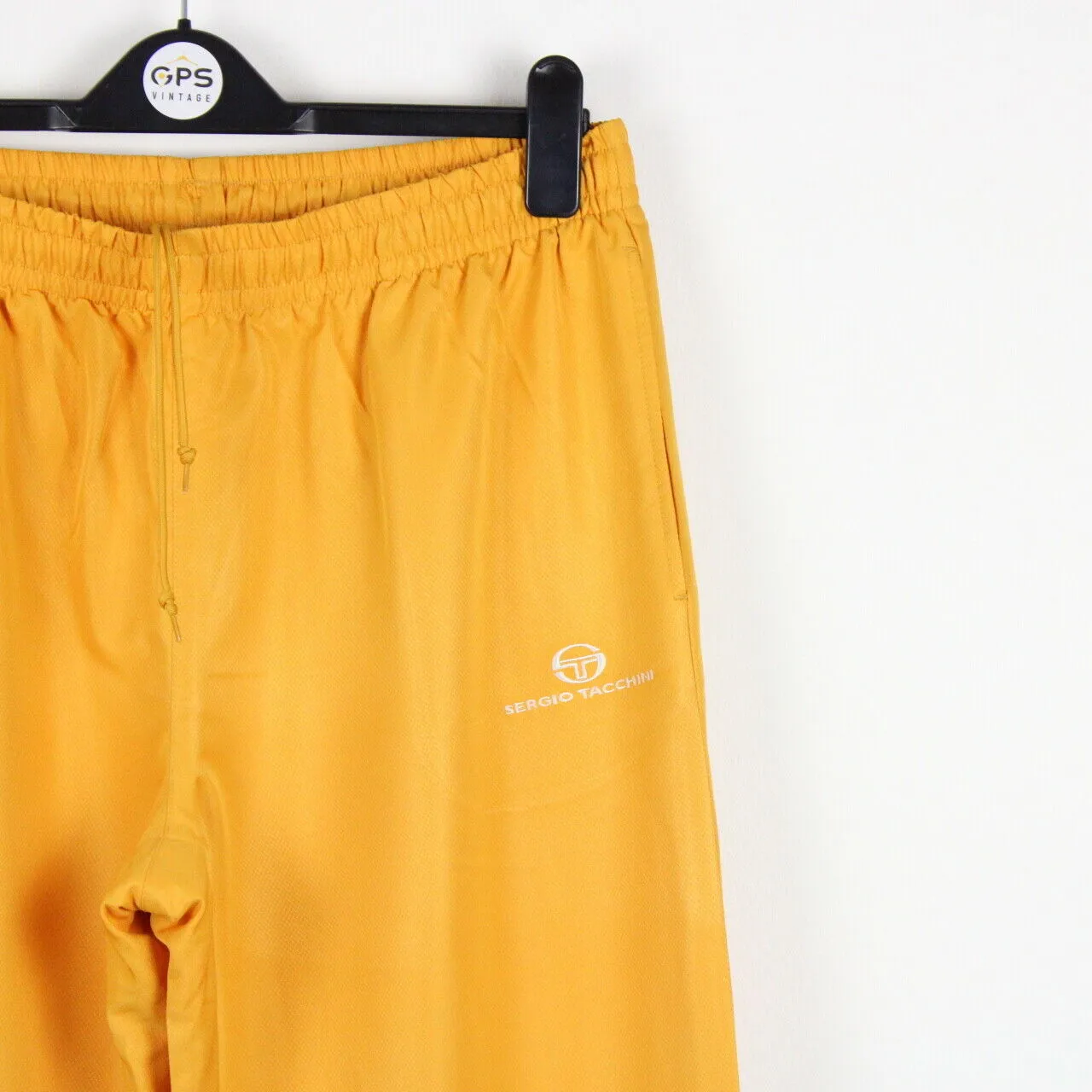 Vintage SERGIO TACCHINI Joggers Yellow | Large