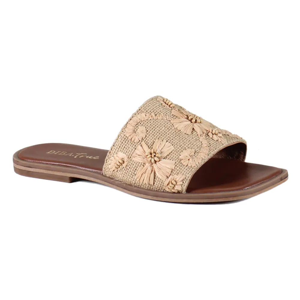 Viva City Floral Slide Sandals