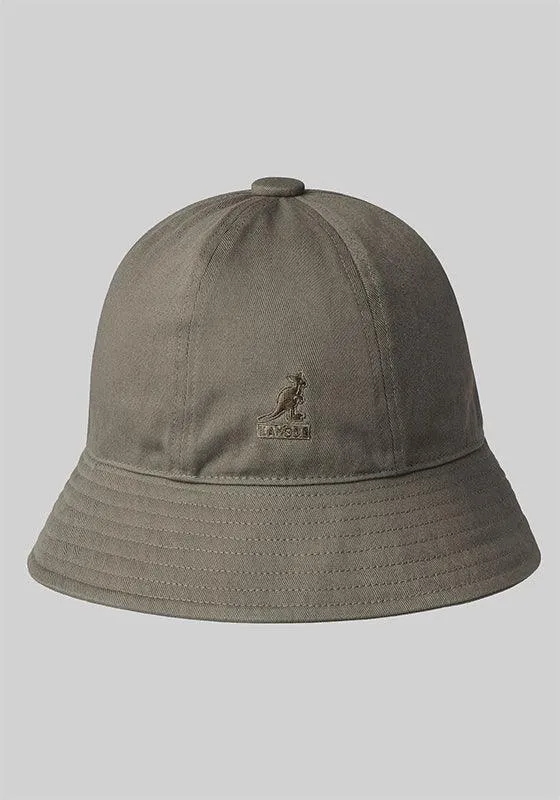 Washed Casual Bucket Hat - Smog