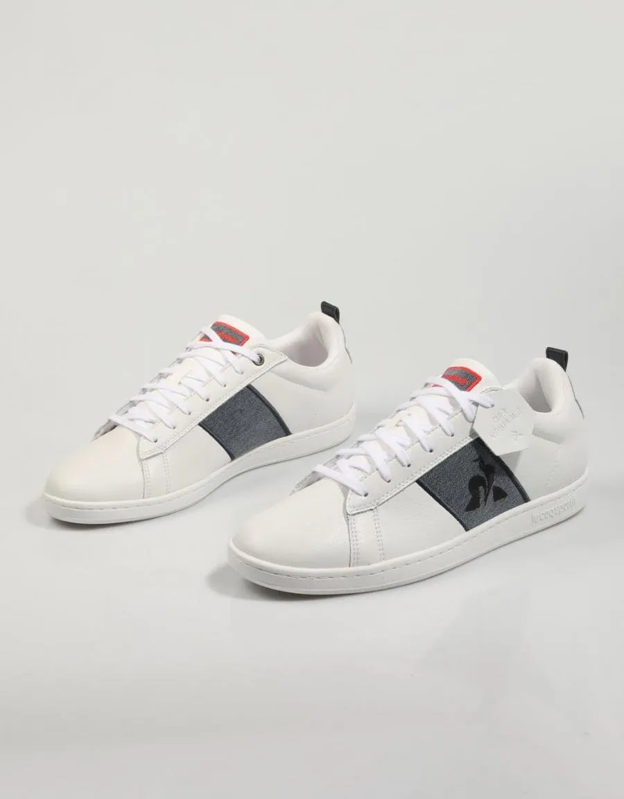 White Le Coq Sportif Courtclassic Workwear Sneakers 81130