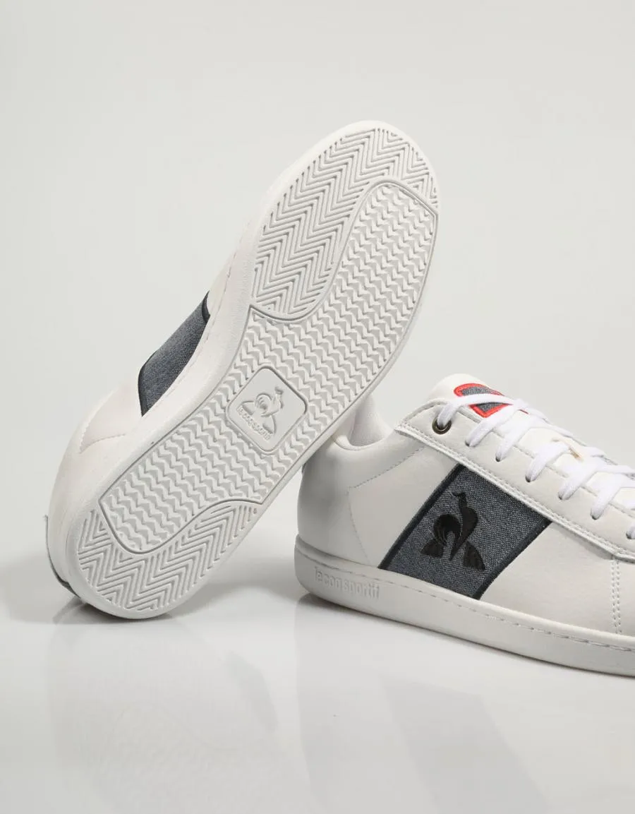 White Le Coq Sportif Courtclassic Workwear Sneakers 81130